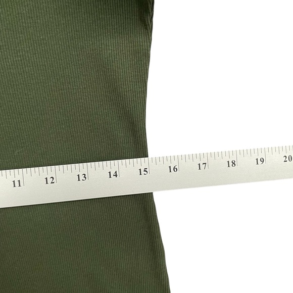 Zara Ribbed Fitted Bodycon Dresss - Picture 7 of 9